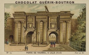 Porte de Tournai, in Lille, Nord door French School