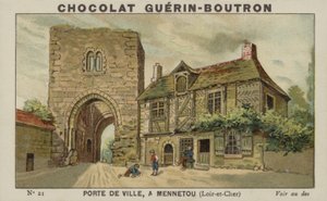Porte de Ville, Mennetou, Loir-et-Cher door French School