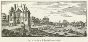Conferentiepoort, 1650 door French School