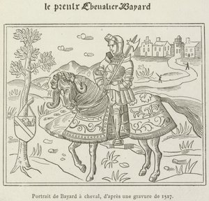 Portret van Bayard te paard