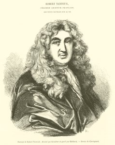 Portret van Robert Nanteuil door French School