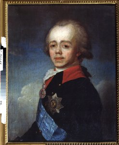 Portret van groothertog Pavel Petrovich door French School