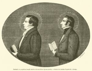 Portret van de profeet Joseph Smith en zijn broer Hyram Smith