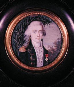 Portretminiatuur van Jean-Baptiste d