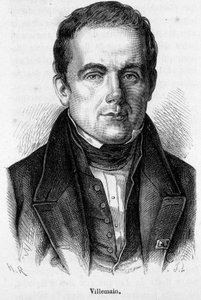 Portret van Abel Francois Villemain, Franse professor en politicus (1790-1867)