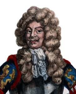Portret van Abraham Duquesne (1610-1688), Franse markies en marineofficier. door French School