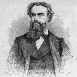 Portret van Alexandre Cabanel (1823-1899), Franse schilder. Gravure in 