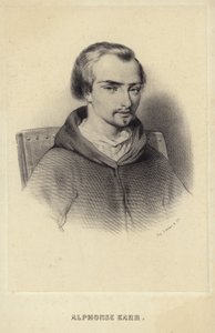 Portret van Alphonse Karr door French School