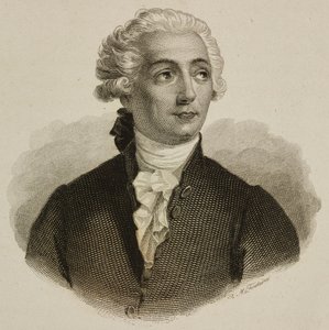 Portret van Antoine-Laurent Lavoisier