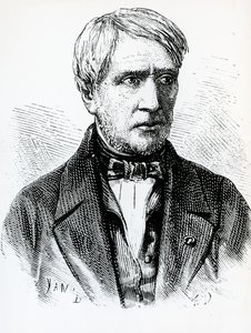 Portret van Antoine Cesar Becquerel (1788-1878), Franse natuurkundige, Frankrijk door French School