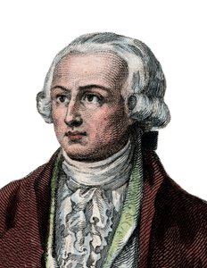 Portret van Antoine Laurent de Lavoisier (1743-1794), Franse chemicus door French School