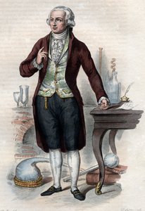 Portret van Antoine Laurent de Lavoisier (1743-1794), Franse chemicus.