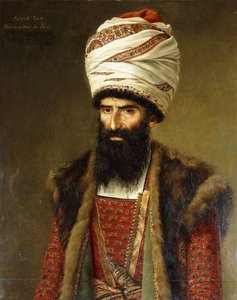 Portret van Asghar Khan, ambassadeur van Perzië, 1808
