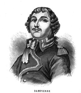 Portret van Auguste Picot de Dampierre (1756-1793), generaal van de Franse Revolutie. Gravure in 