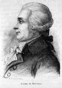 Portret van Baron Louis-Bernard Guyton-Morveau (Guiton) (1737-1816), Franse politicus, chemicus en revolutionair - in L