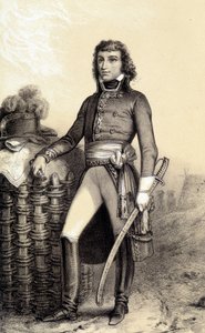 Portret van Barthélemy Catherine Joubert, Boerengeneraal van Zuid-Afrika (1769-1799) - in 