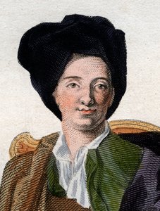 Portret van Bernard Le Bouyer (Le Bovier) de Fontenelle (1657-1757), Franse schrijver door French School