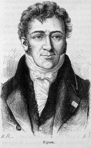 Portret van Bignon - in “L