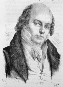 Portret van Béranger, Franse dichter en songwriter (1780 - 1857) - in 