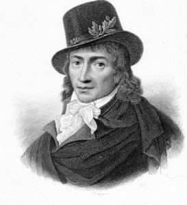 Portret van Camille Desmoulins (1760-1794), Franse publicist en politicus - in 