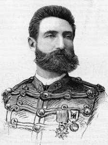 Portret van Kapitein J. Schmidt (1842-1887) door French School