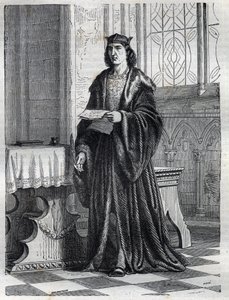 Portret van Kardinaal Pietro Carafa of Caraffa of Giovanni Pietro Carafa toekomstige Paus Paulus IV (Paolo IV 1476-1559) Gravure in 