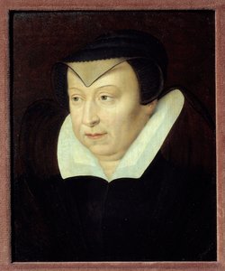 Portret van Catherine de Medicis (1519-1589), koningin van Frankrijk