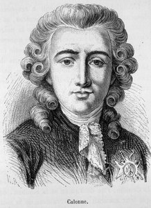 Portret van Charles Alexandre de Calonne, Franse politicus (1734 -1802) - in 