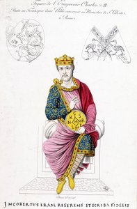 Portret van Karel II de Kale