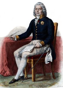 Portret van Charles Maurice de Talleyrand Perigord (1754-1838), 1e Prins de Benevent, Franse diplomaat door French School