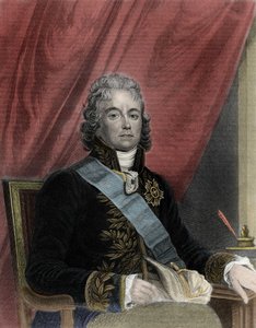 Portret van Charles Maurice de Talleyrand Perigord (1754-1838), Franse politicus. door French School