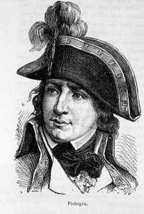 Portret van Charles Pichegru, Franse generaal (1761-1804) - in 