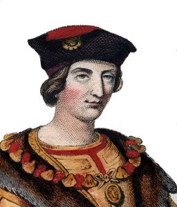 Portret van Karel VIII van Frankrijk (1470-1498), Koning van Frankrijk
