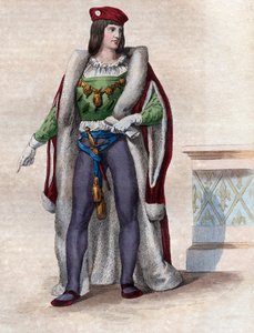 Portret van Karel van Valois, Hertog van Orléans (1394-1465)