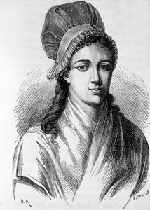 Portret van Charlotte Corday (1768 - 1793) - in 