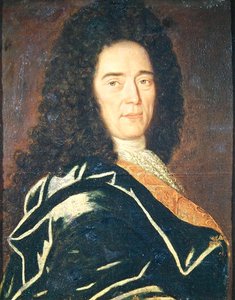 Portret van Cheronnet, ceremoniële bestuurder van Lodewijk XIV (1638-1715)