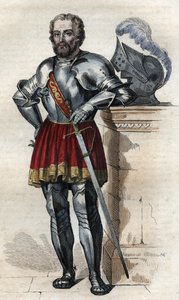 Portret van Chevalier de Bayard (1475-1524), Franse soldaat