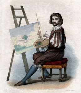 Portret van Claude Gellée genaamd Le Lorrain (1600-1682)