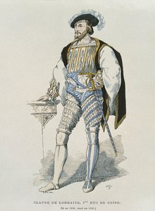 Portret van Claude de Lorraine (1496-1550) Hertog van Guise