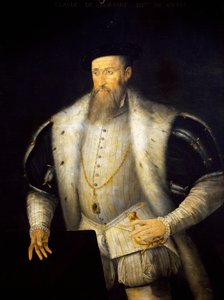 Portret van Claudio I van Lotharingen (Castello di Conde-sur-Moselle) door French School