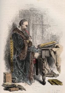 Portret van Clement des Marets, genaamd Marot