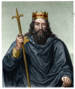 Portret van Clovis I (ca. 466 - 511), koning van de Franken - in 