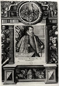 Portret van graaf Anton Fugger door French School