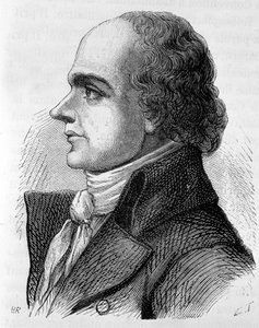 Portret van Graaf Jean Denis de Lanjuinais (1753 - 1827), Franse politicus - in De Geschiedenis van Frankrijk door Henri Martin