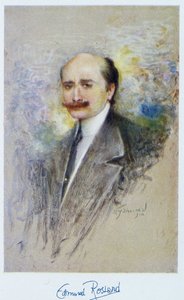 Portret van Edmond Rostand in 1910