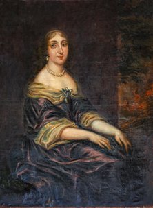 Portret van Elisabeth-Angelique de Montmorancy door French School
