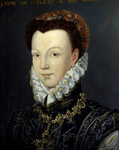 Portret van Elisabeth de Valois (of Elisabeth van Frankrijk)