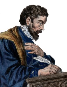Portret van Etienne Jodelle