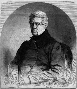 Portret van Etienne Pasquier, Franse politicus. Gravure in 
