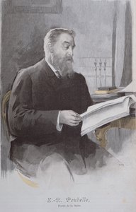 Portret van Eugene Poubelle, uit La Revue Illustrée, 15 juni 1893 door French School